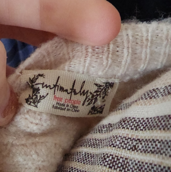 2/$30 Free People Longline Lightweight Sweater Pullover - Picture 4 of 4